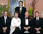Governor General Micha&euml;lle Jean with the editorial staff of the Calgary Herald