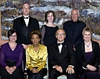 Canadian Medical Association Journal editorial staff with the Governor General.
