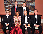 Toronto Star editorial staff with Governor General Micha&euml;lle Jean