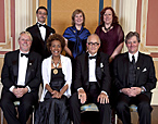 Governor General Micha�lle Jean with the editorial staff of CTV Television