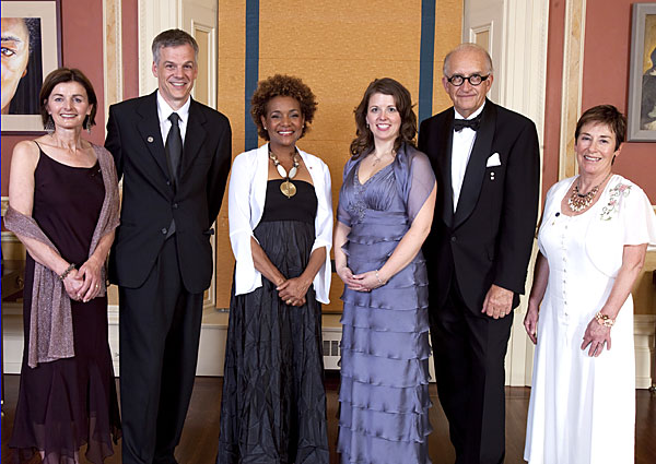 Time Colonist editorial staff with the Governor General